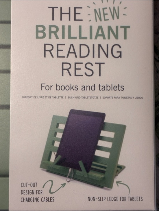 Other - Brilliant Reading Rest Tablet & Book Stand - Green